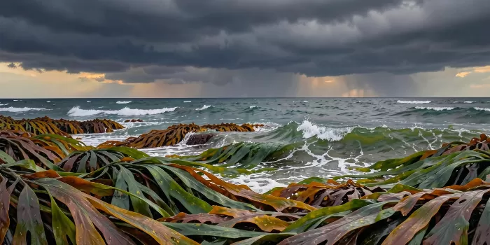 Stormy Seaweed