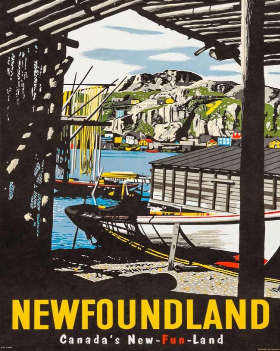 New-Fun-Land - Newfoundland art print