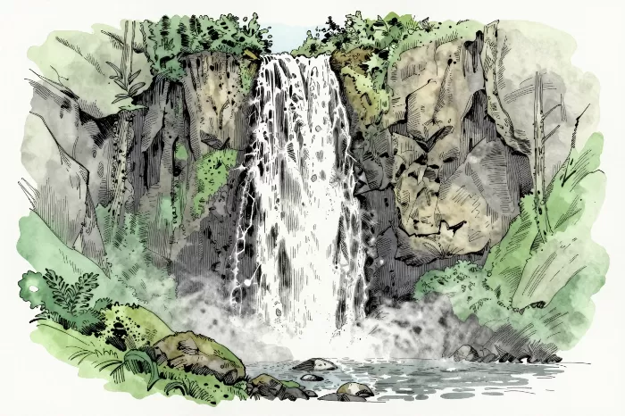 Cliff Cascade