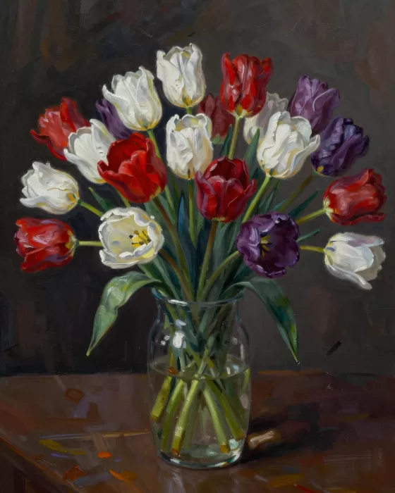 Velvet Tulips