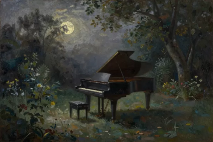Moonlit Keys
