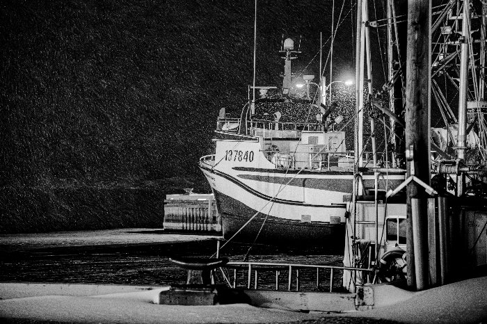 Squall Trawl - Newfoundland art print