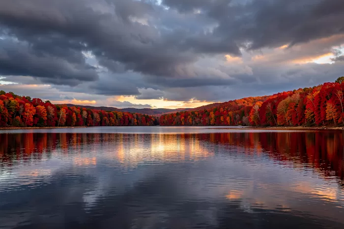 Red Shoreline