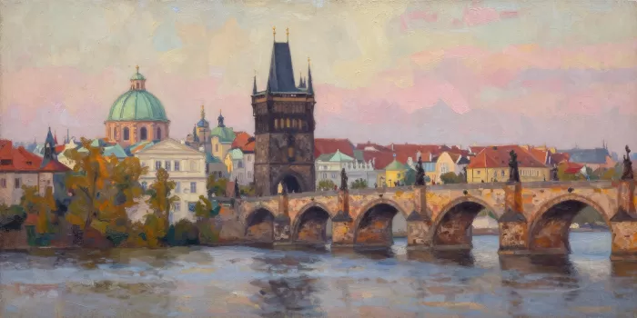 Prague Sunrise