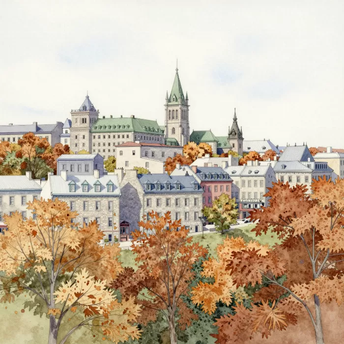 Autumn Spires