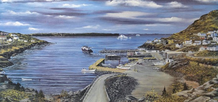 Crossing The Tickle - Newfoundland art print