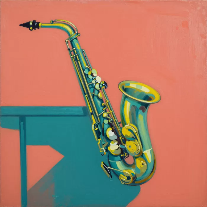 Teal Sax