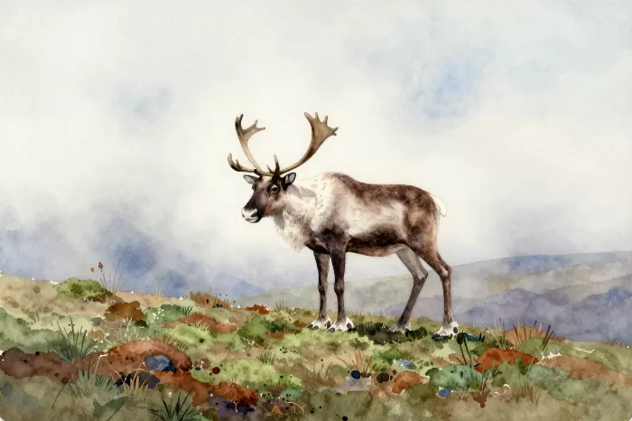 Misty Caribou