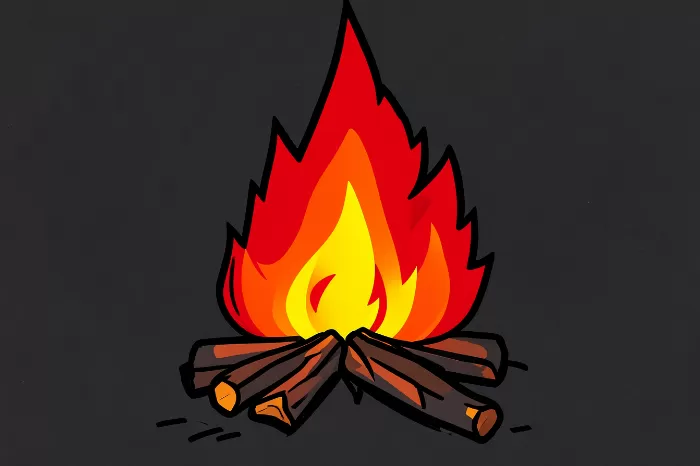 Crackling Campfire