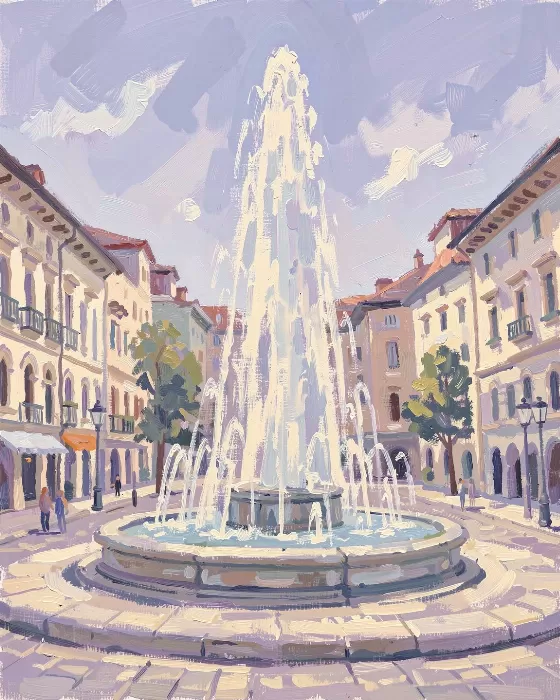 Square Fountain