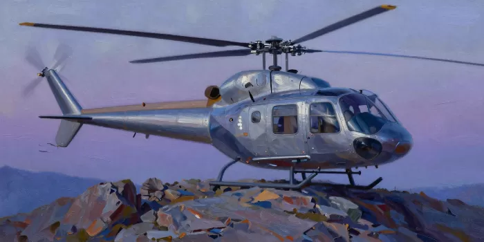 Twilight Helicopter