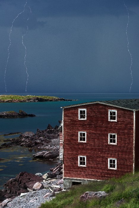 Lightning - Newfoundland art print