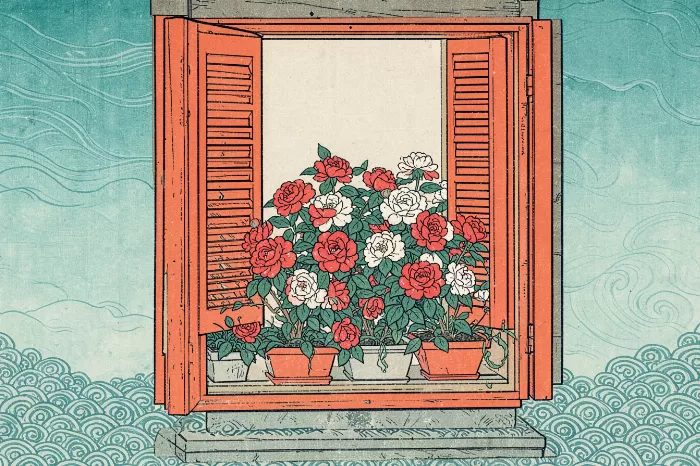 Shuttered Camellias