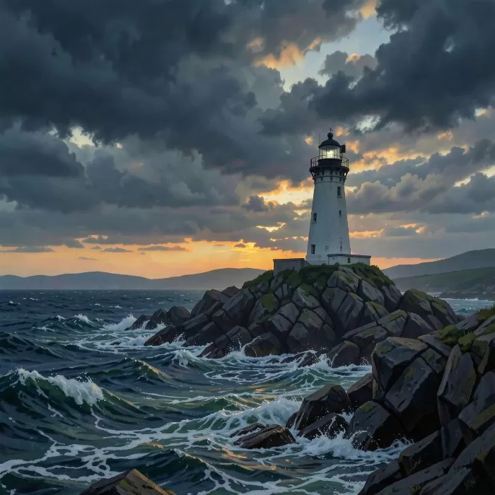 Turbulent Shore
