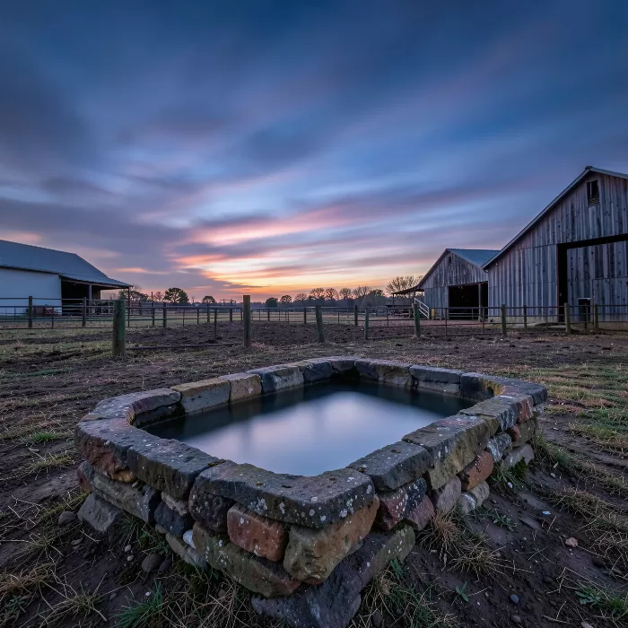 Trough at Dusk