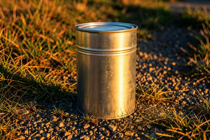 Golden Milk Can