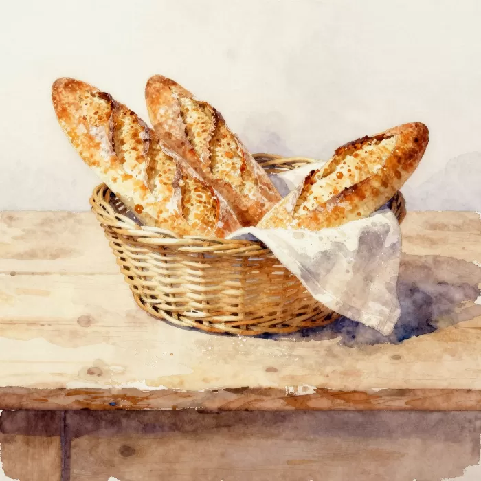 Basket Baguettes