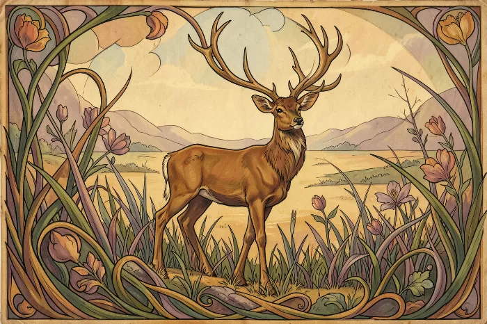 Antlered Grace