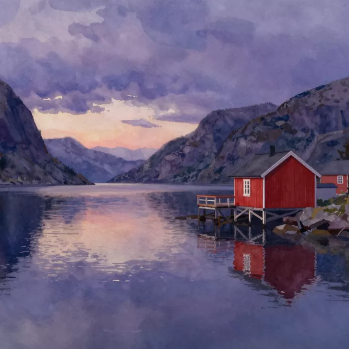 Indigo Reflection