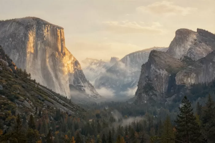Golden Yosemite
