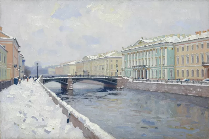 Frozen Canal