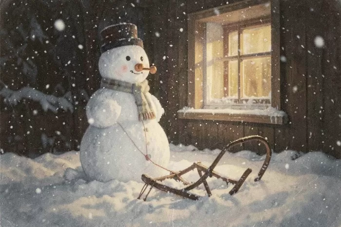 Snowman Glow