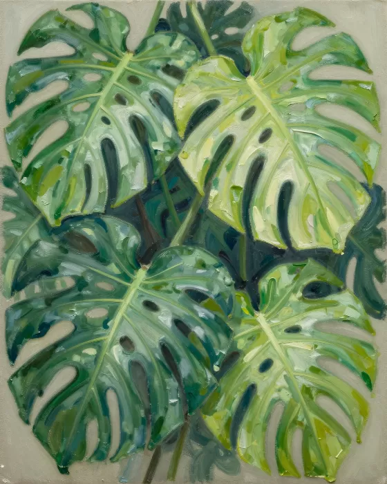 Monstera Impasto