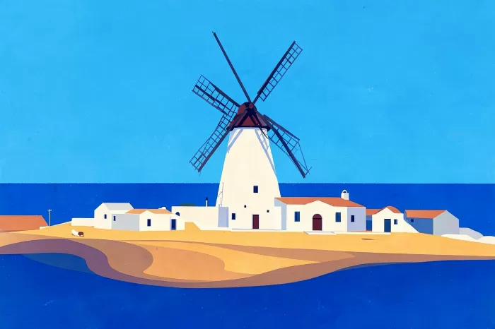 Cyclades Windmill
