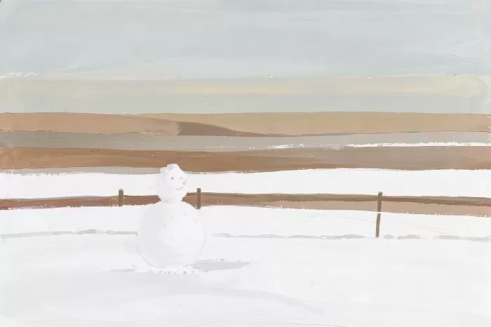Snowy Yard