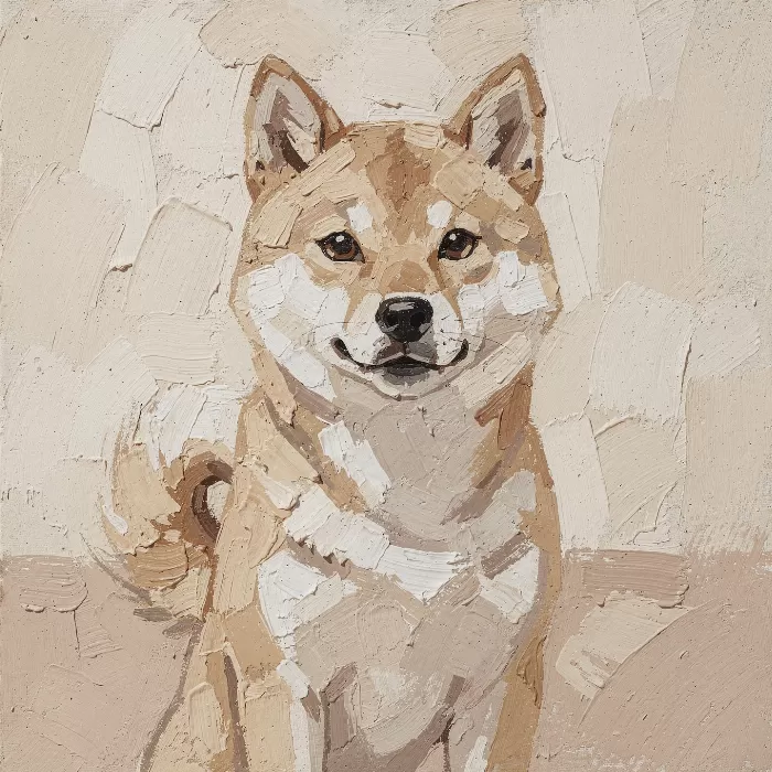 Shiba Sculpture