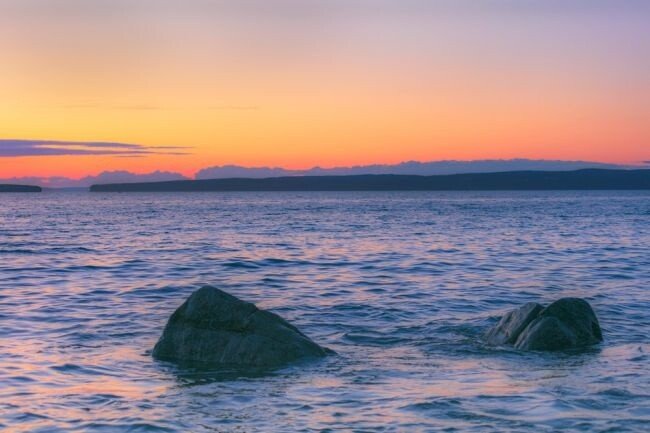 Topsail Beach Rocks - Newfoundland art print