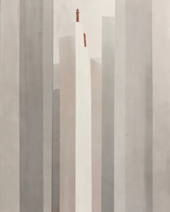 Taupe Columns