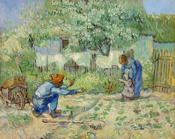 First Steps after Millet 1890