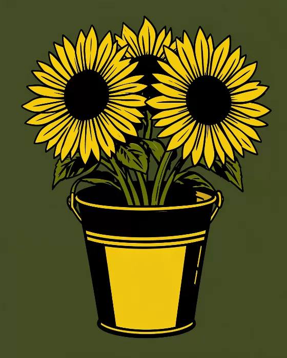 Sunflower Bunch