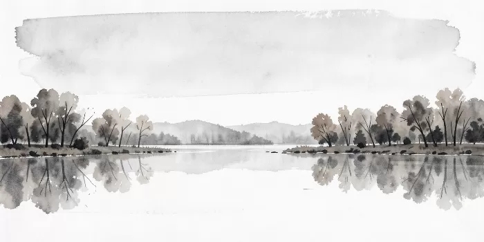 Lakeside Autumn