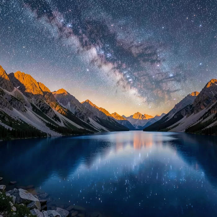 Starlit Mirror