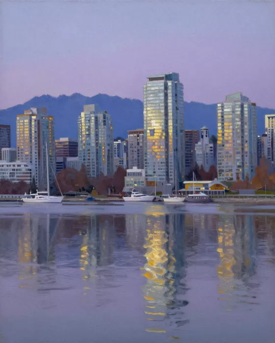 Violet Reflections