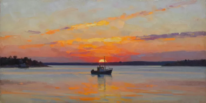 Evening Bay