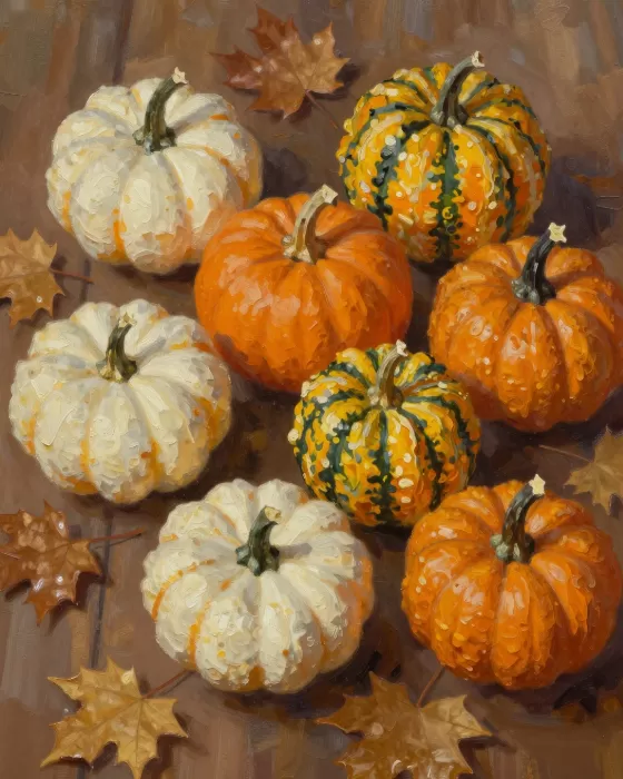 Golden Pumpkins