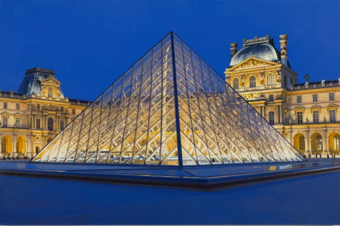 Louvre Twilight