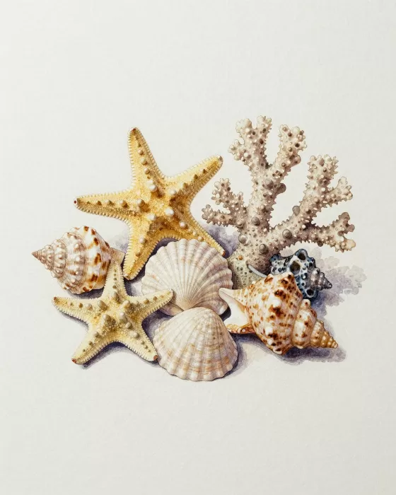 Seashell Cluster
