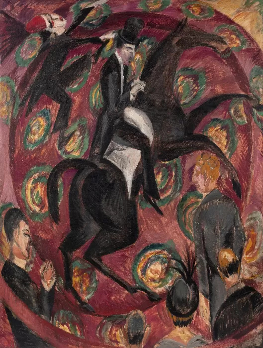 Ernst Ludwig Kirchners Circus Rider