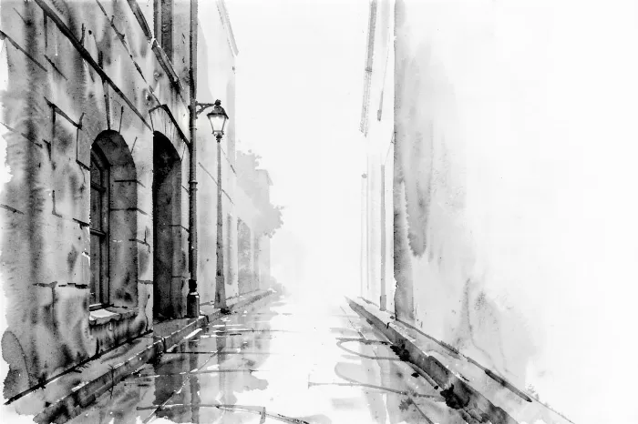Rainy Alley
