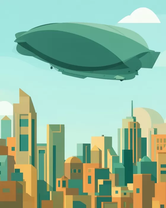 Retro Airship