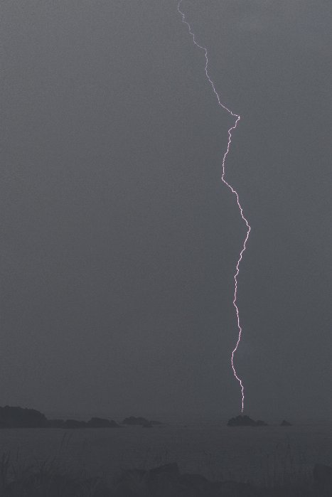 waiting for lightning - Newfoundland art print