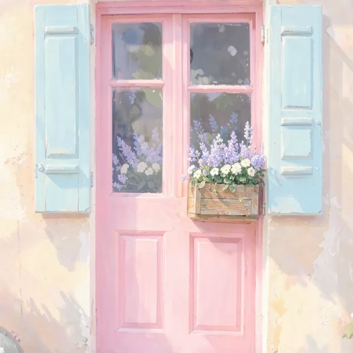 Pastel Doorway