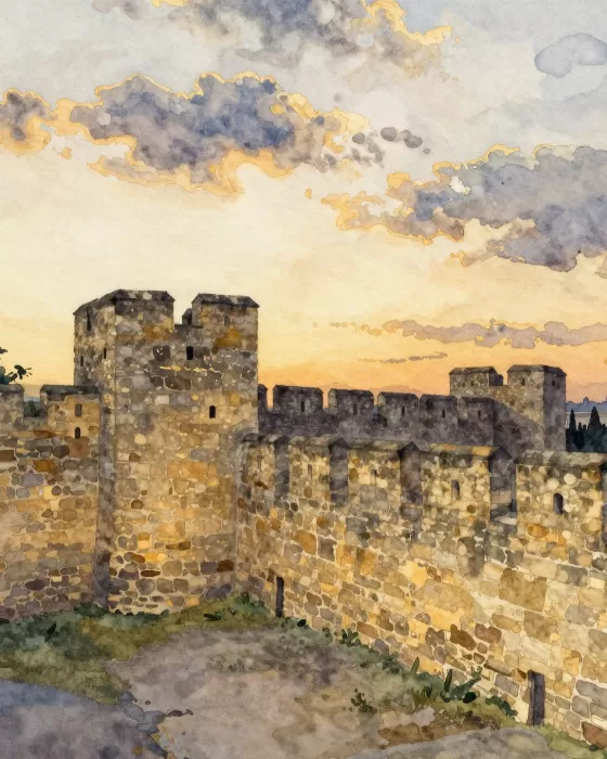 Sunset Walls