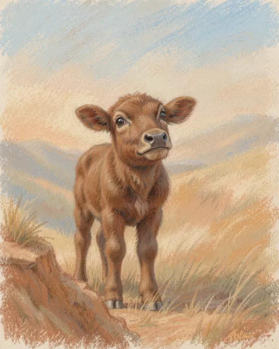 Bison Calf