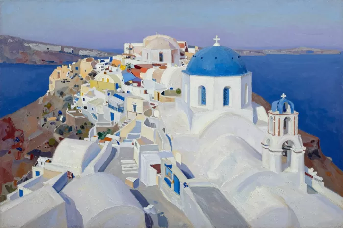 Whitewashed Terraces