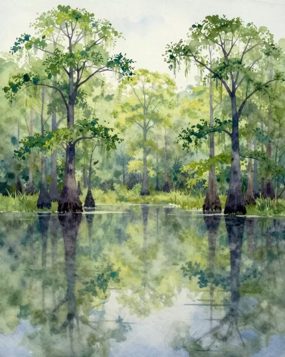 Cypress Dawn